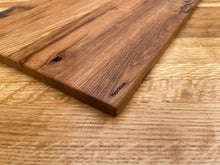 Load image into Gallery viewer, Antique White Oak Serving Board with Walnut Banding
